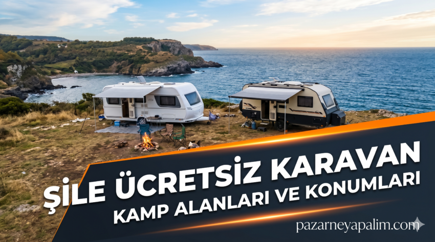 Şile Ücretsiz Karavan Kamp Alanları ve Konumları