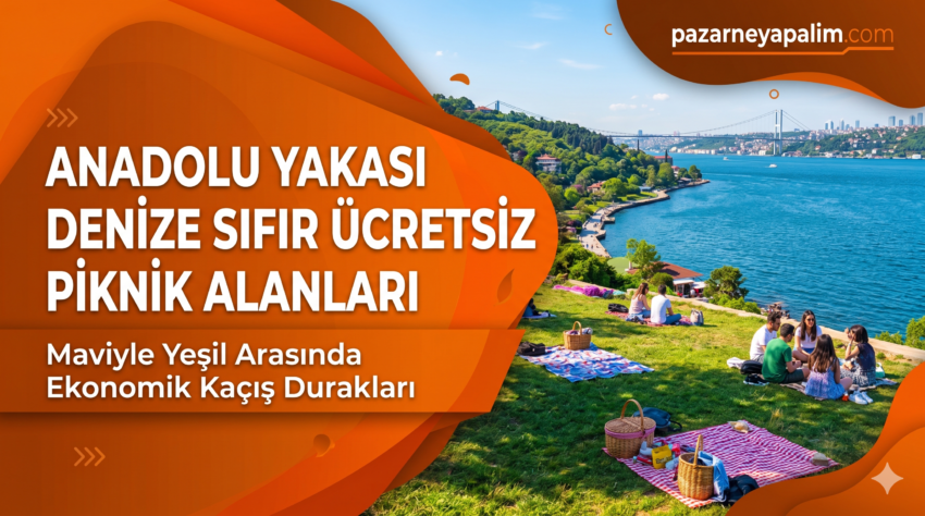 Anadolu Yakası Denize Sıfır Ücretsiz Piknik Alanları: Maviyle Yeşil Arasında Ekonomik Kaçış Durakları