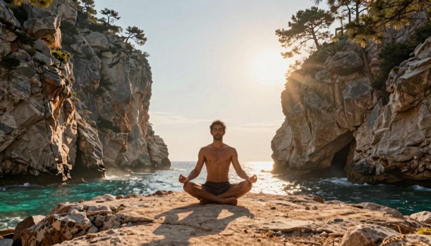 Antalya’da Kayalıklar Arasında Sabah Yoga Deneyimi