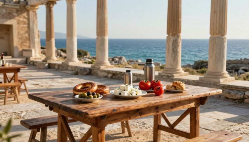 Salamis Antik Kenti Yakınında Piknik ve Atıştırmalık Noktaları