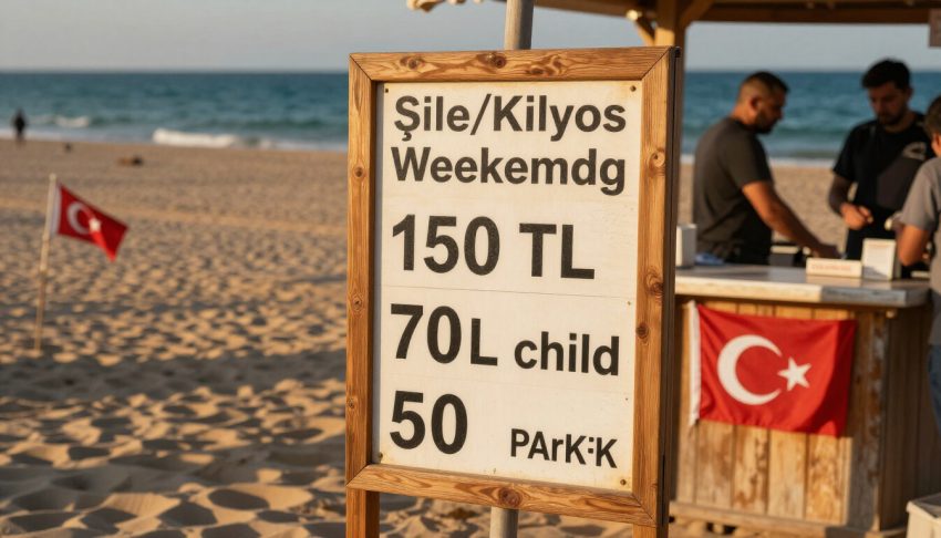 Kilyos ve Şile’de Hafta Sonu Plaj Ücretleri Ne Kadar Oldu?